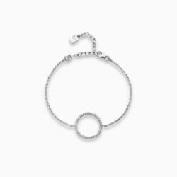 Pulsera arandela pavé