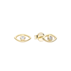 Aros de Ojo Turco Gold
