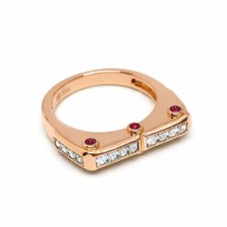 Anillo Link Rectangular