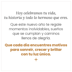 Gargantilla Cumpleaños