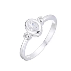 Anillo de Punto de Luz Oval