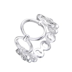 Anillo Eslabones Circulares